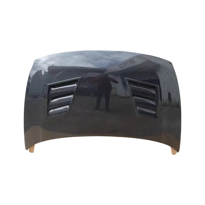 Carbon Fiber for  2016-2017 Civ ic 10th Upgrade Type-R MG Style Engine Hood Front Bonnet Cover